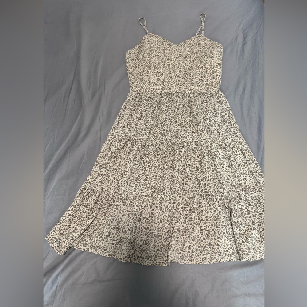 Elegant Floral Spaghetti Strap Dress